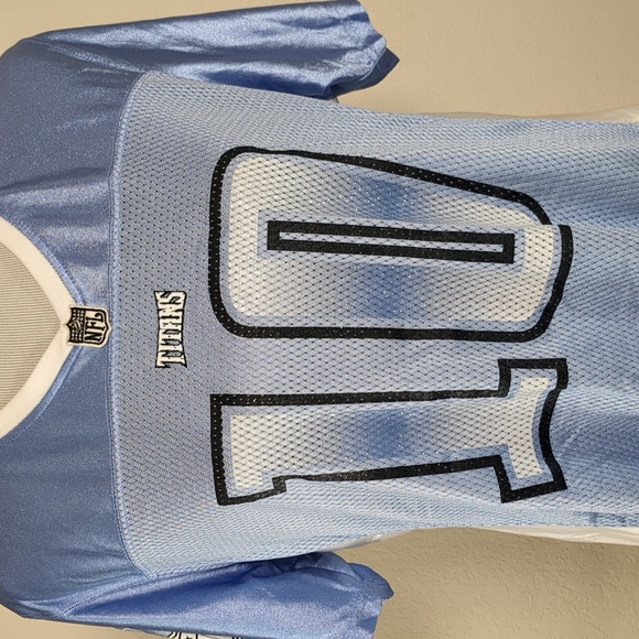 NFL Reebok Jersey Tennessee Titans Vince Young number 10 Womens Jersey - Picture 11 of 11